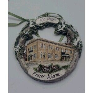 Hestia Ornament Foster Warne 100 Years 4091 Collingswood Nj Hanging Decoration
